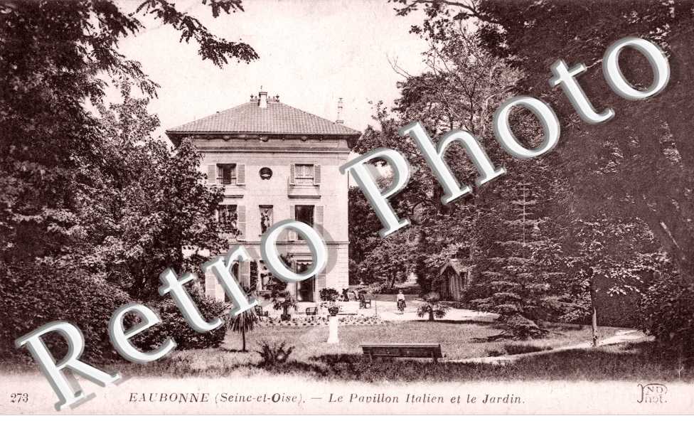 Le Pavillon Italien et le Jardin