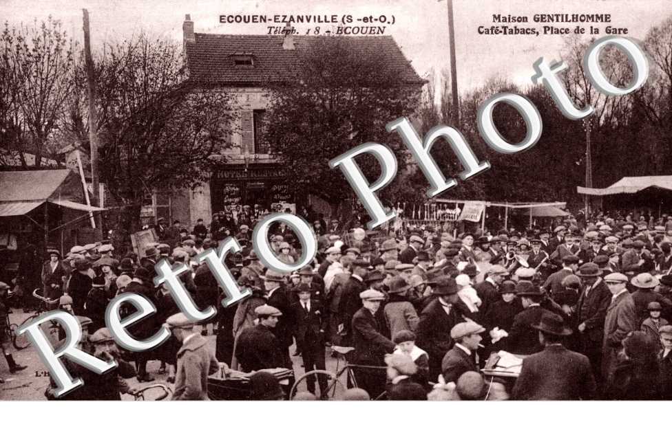 Ecouen-Ezanville - Maison gentilhomme - Cafe-Tabac, Place de la Gare