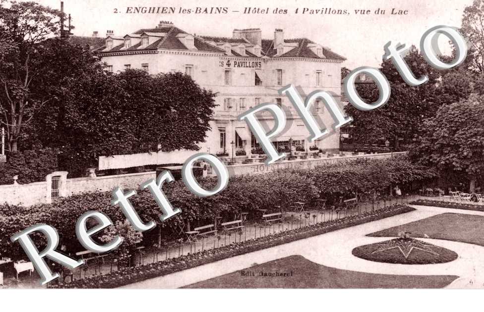 Hotel des Quatre Pavillons, Vue du Lac