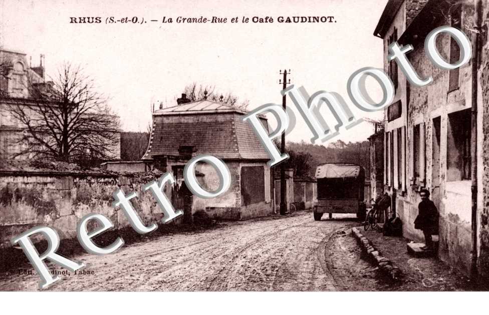 la Grande Rue et le cafe Gaudinot