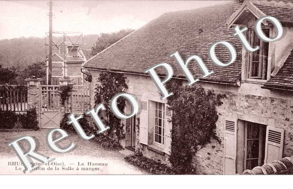 Rhus, le hameau, le pavillon de la salle a manger