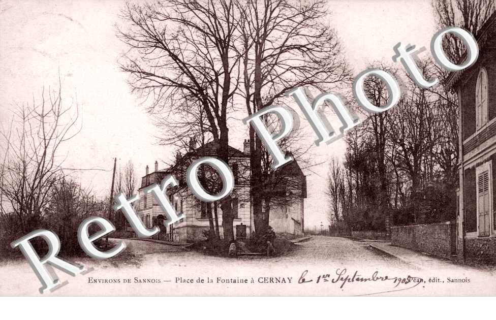 Place de la Fontaine a Cernay