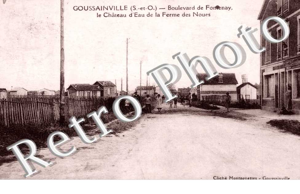 Boulevard de Fontenay, le Chateau d&#039;Eau de la Ferme des Noues