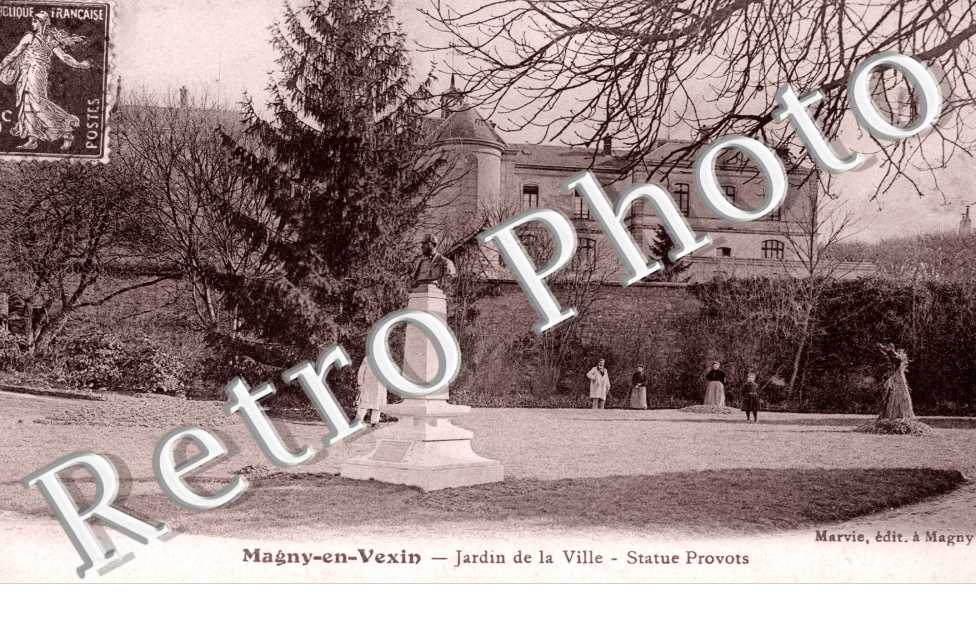 Jardin de la Ville, Statue Provots