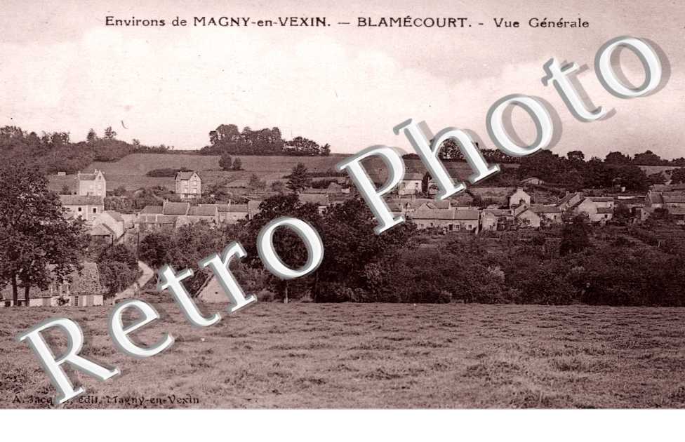 Blamecourt, Vue generale