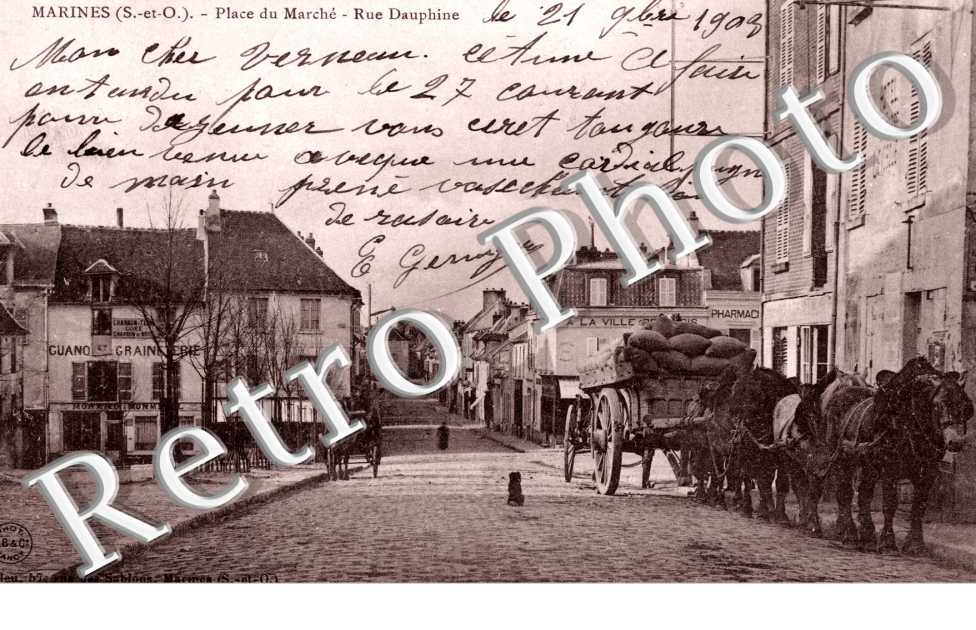 Place du Marche, Rue Dauphine