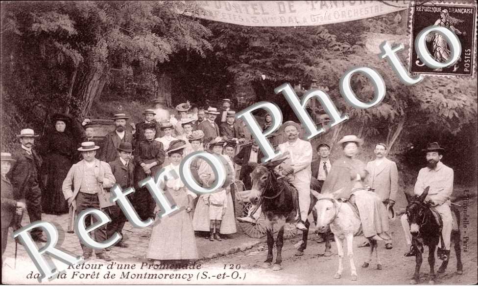 Retour d&#039;une promenade dans la foret de Montmorency