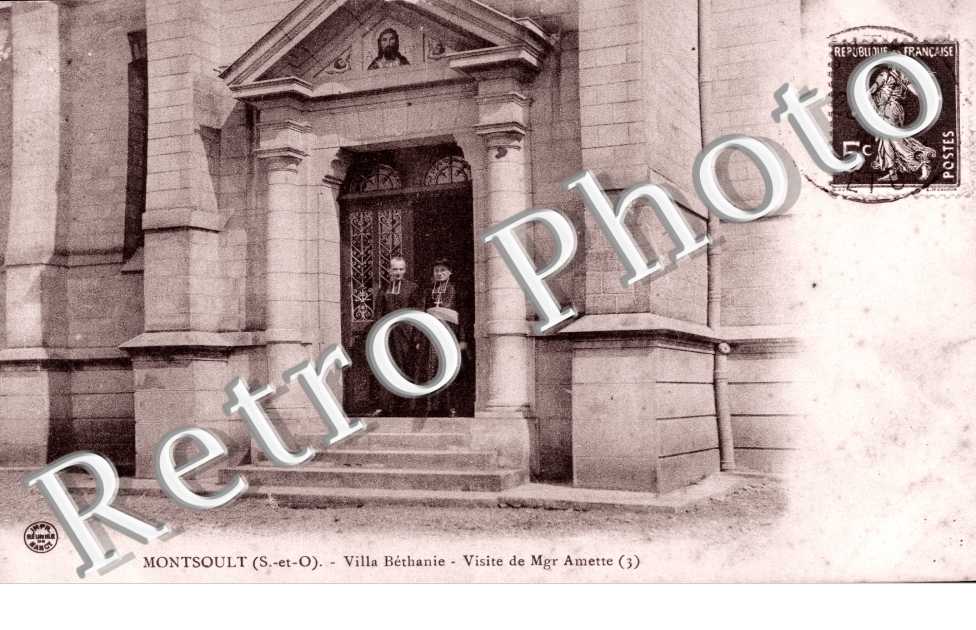 Villa Bethanie, Visite de Mgr Amette