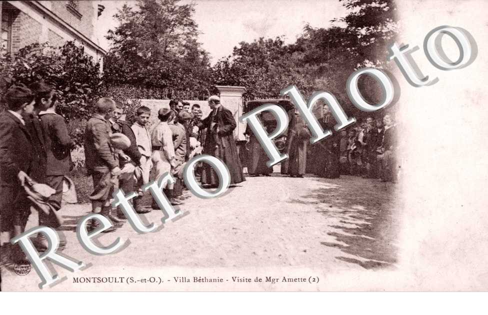 Villa Bethanie, Visite de Mgr Amette