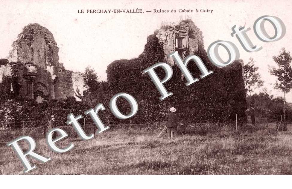 Ruines du Cabain a Guiry