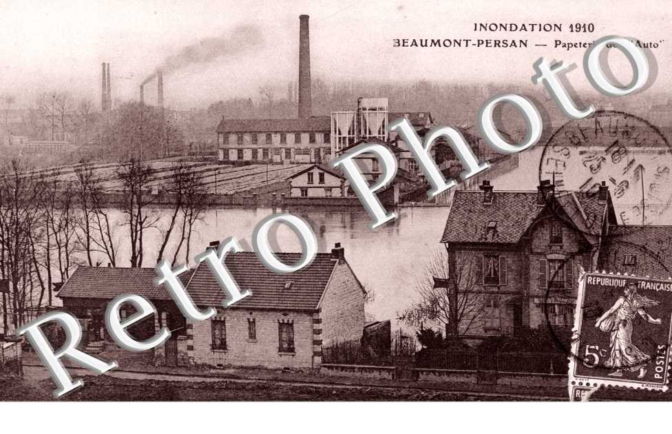 Inondation 1910, Papeterie de l'Auto