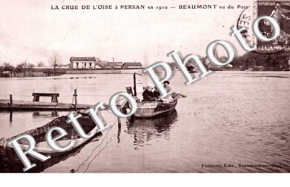 La Crue de l'Oise en 1910
