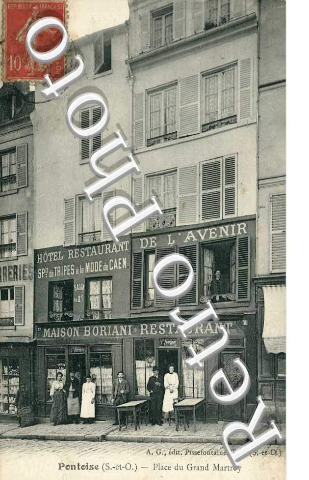 Place du Grand Martroy -  Hotel Restaurant de l&#039;Avenir, Maison Boriani