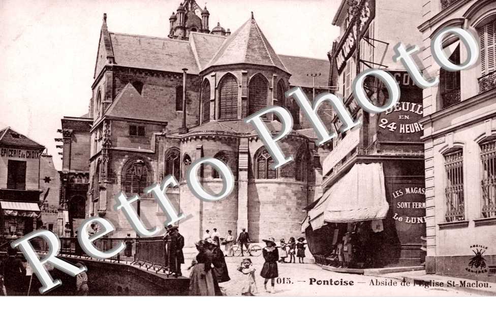 Abside de l&#039;Eglise St Maclou