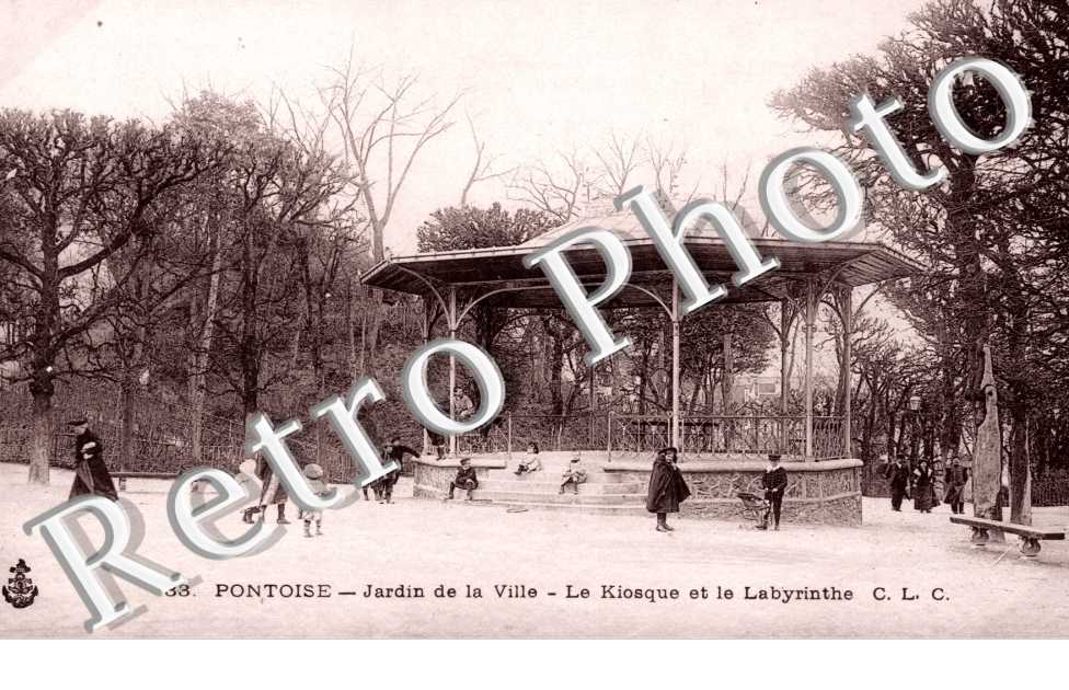 Jardin de la Ville, Kiosque et le Labyrinthe