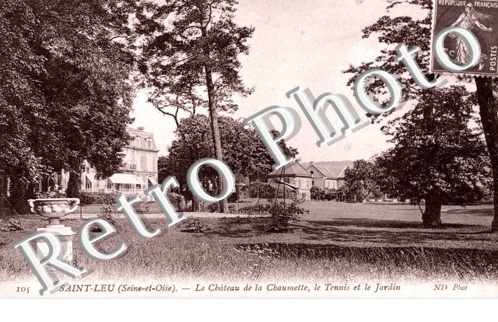 Chateau de la Chaumette, le Tennis et le Jardin