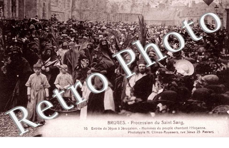Procession du Saint Sang Entree de Jesus a Jerusalem