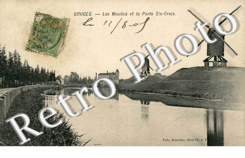 Les Moulins et la Porte Sainte Croix