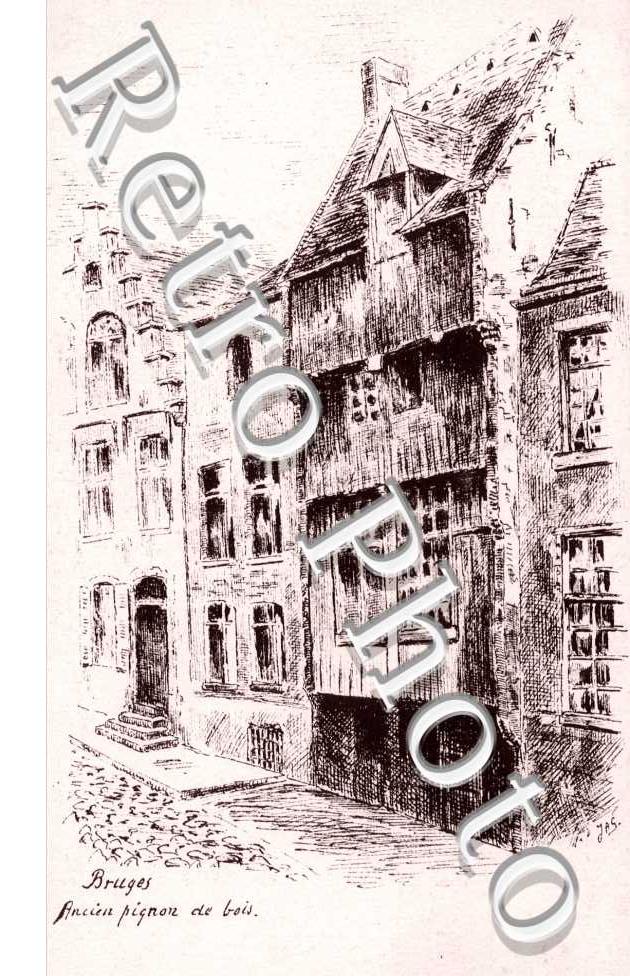 ancien pignon de bois