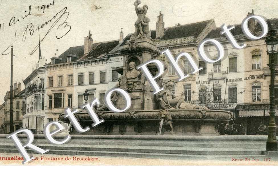 La fontaine de Brouckere
