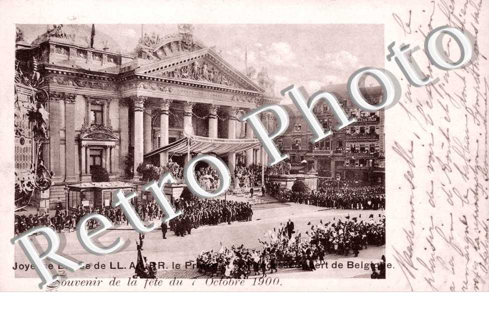 souvenir de la fête du 7 octobre 1900