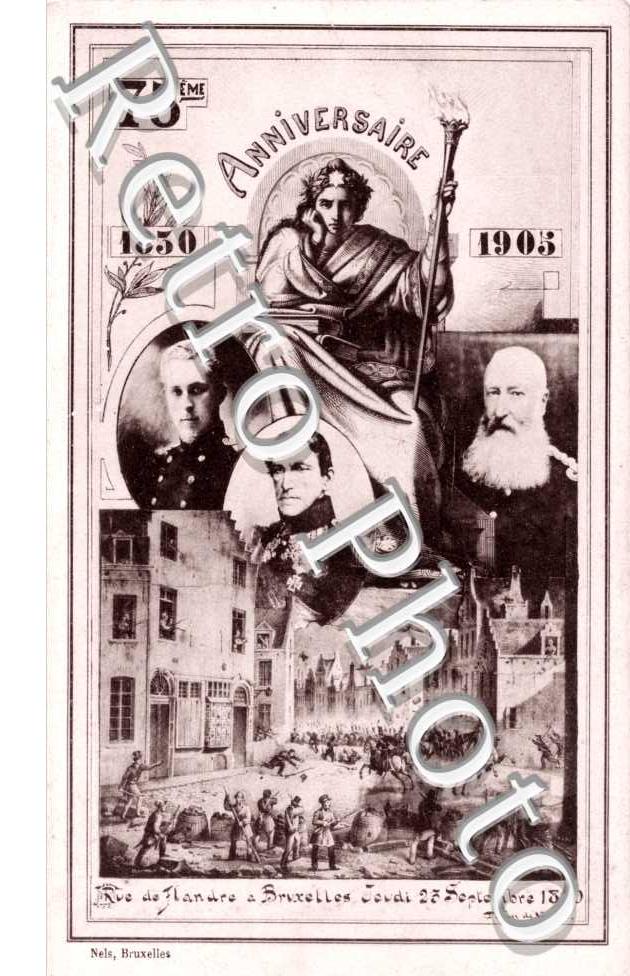 75eme Anniversaire - 1830-1905 - rue de Flandres