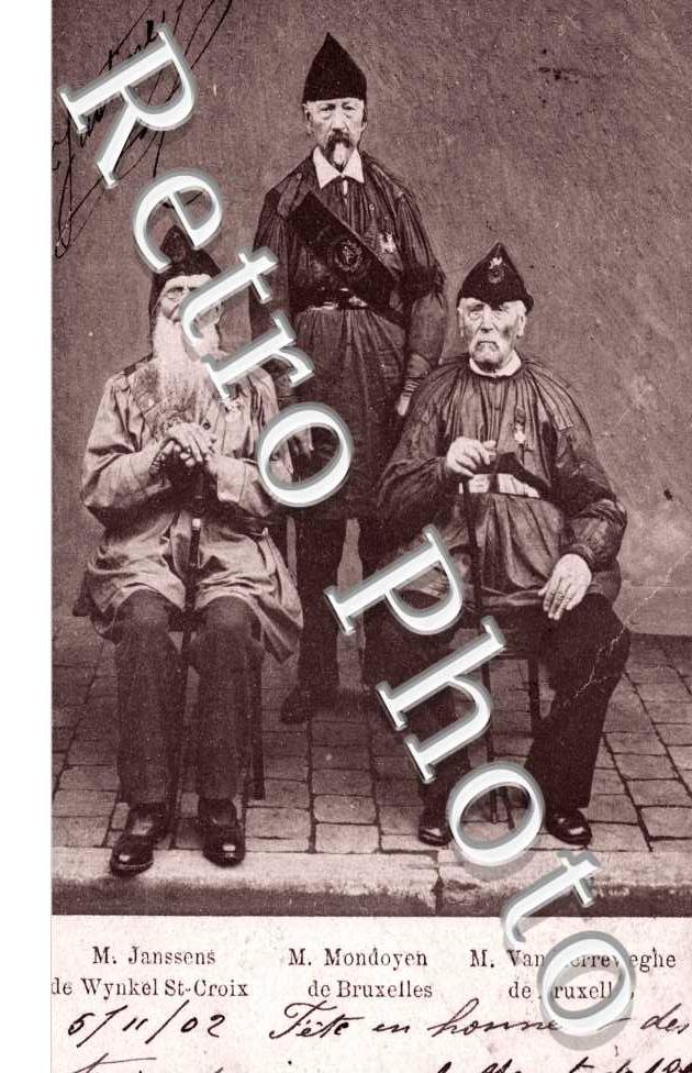 M. Janssens de Wynkel Saint-Croix, M. Mondoyen de Bruxelles, M. Van Herreweghe de Bruxelles