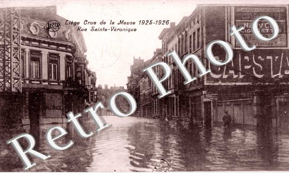 Crue de la Meuse - Rue sainte Veronique