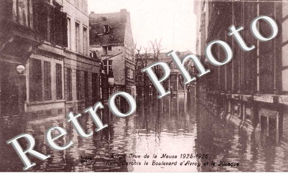 Crue de la meuse - Rue Derchis
