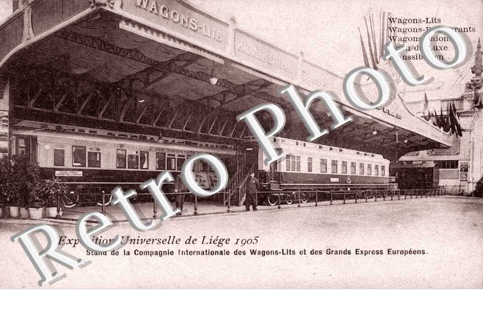 Exposition Universelle 1905, Stand de la Compagnie des Wagons lits et des Grands experts europeens