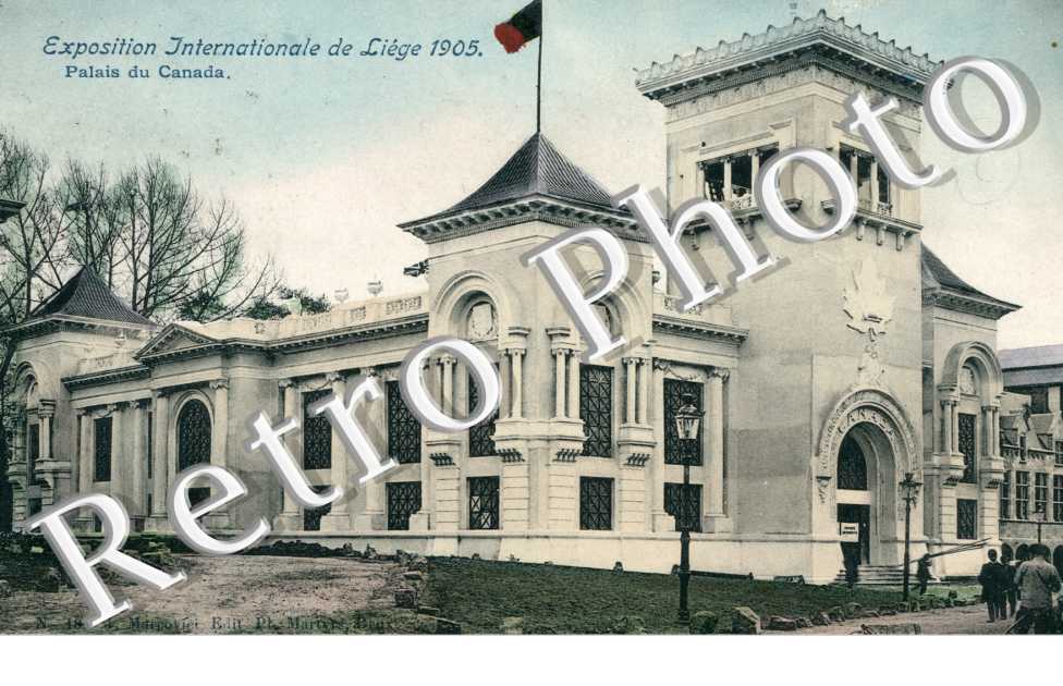Exposition Internationale de Liege 1905 - Palais du Canada