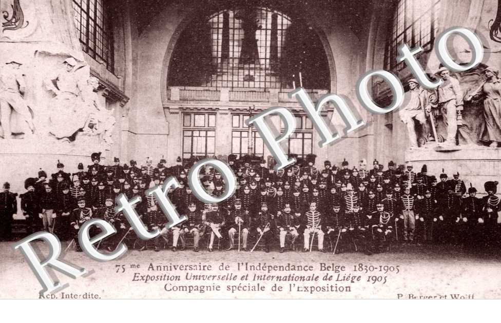 exposition universelle de Liege 1905 75 eme anniversaire de l&#039;independance Belge