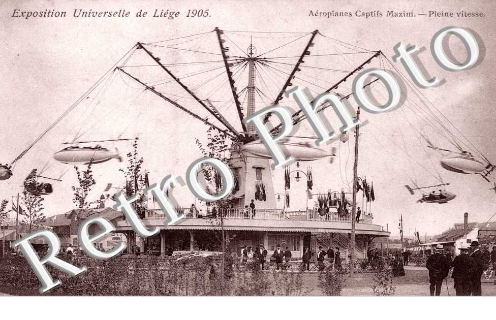 Exposition Universelle 1905, Aeroplanes Captifs Maxim