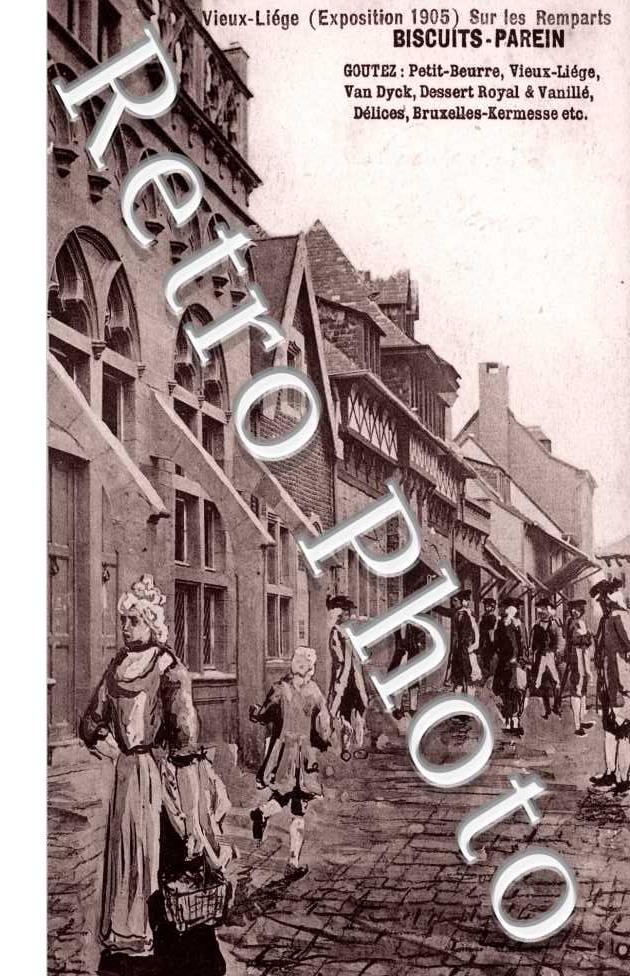 Exposition Internationale de Liege 1905 - Sur les Remparts