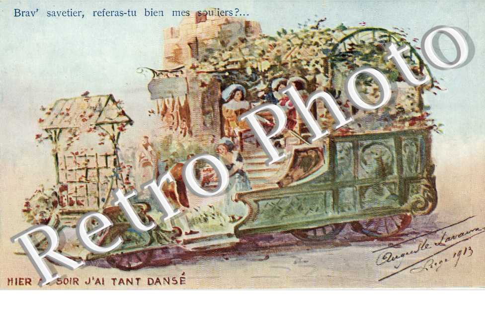 Hier au soir j&#039;ai tant danse - Dessin