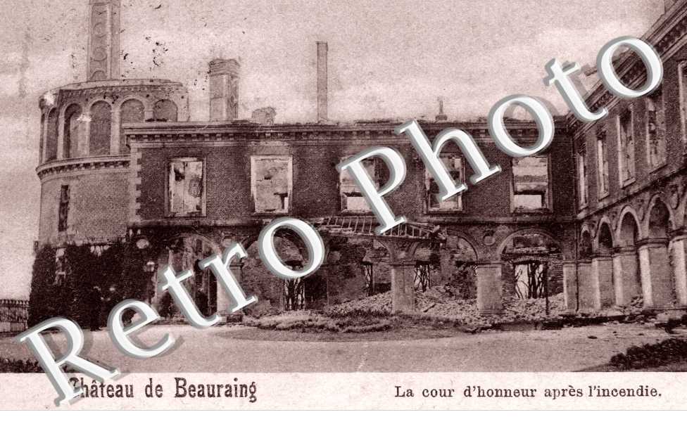 Le Château après l&#039;Incendie