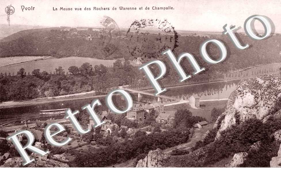 La Meuse vue des Rochers