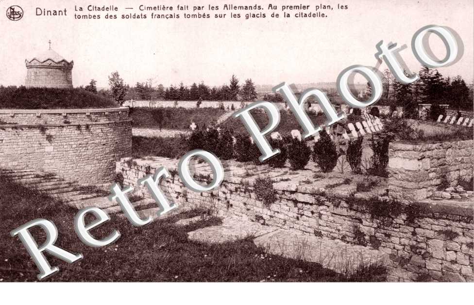 la Citadelle - Cimetiere fait par les Allemands