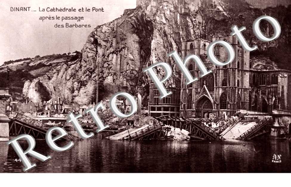 La Cathedrale et le Pont apres le passage des Barbares