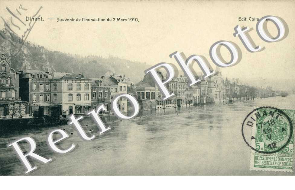 Souvenir de l&#039;inondation du 2 mars 1910