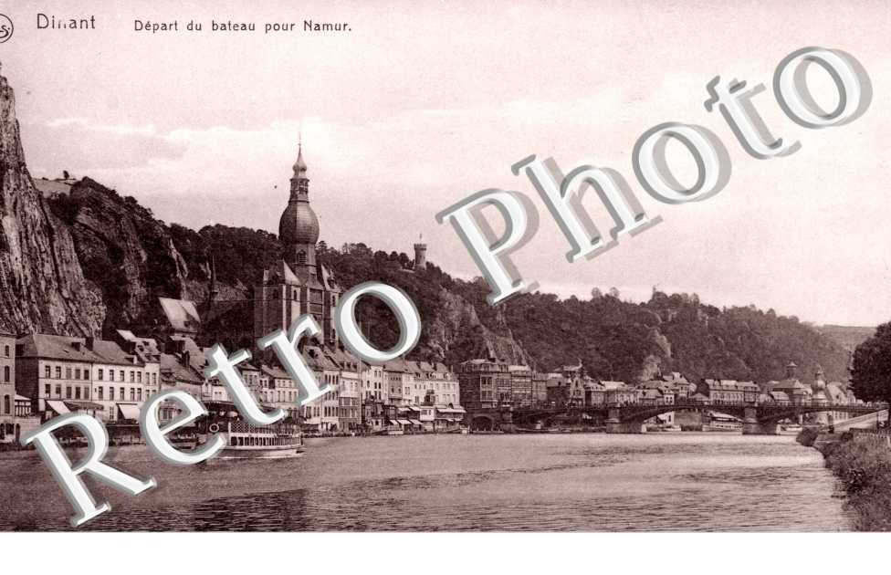 Depart du Bateau pour Namur