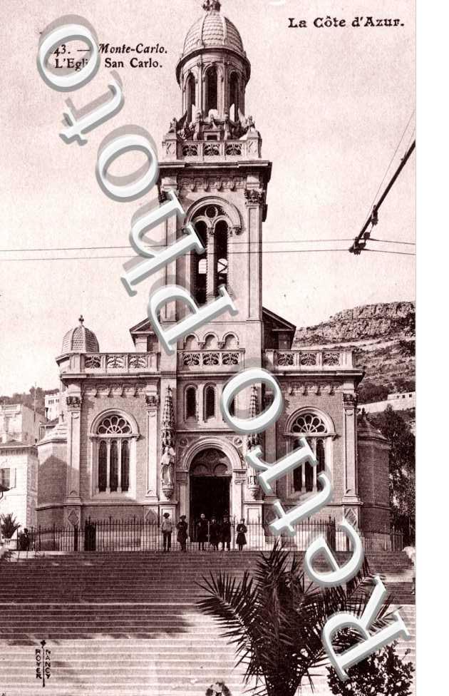 l&#039;eglise de Monte Carlo