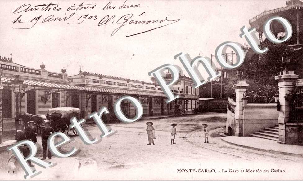 la gare et Montee du Casino