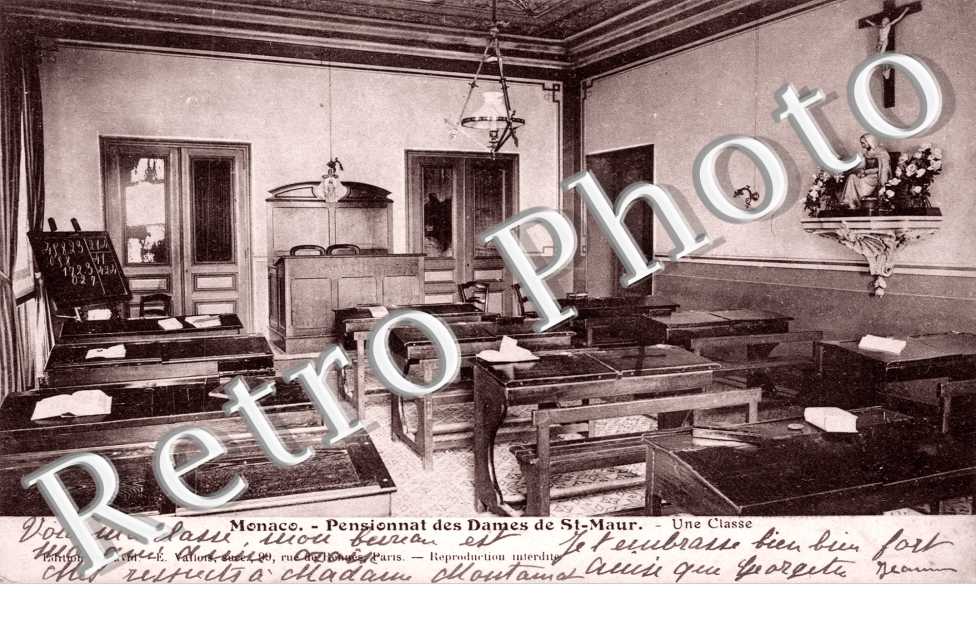 Pensionnat des Dames de Saint-Maur, Une Classe