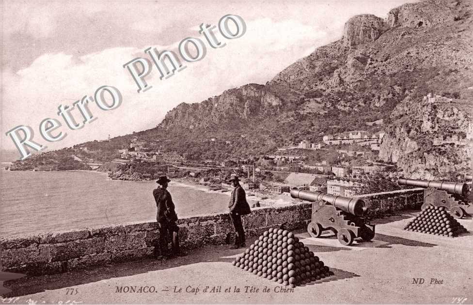 le Cap d&#039;Ail et la tete de chien