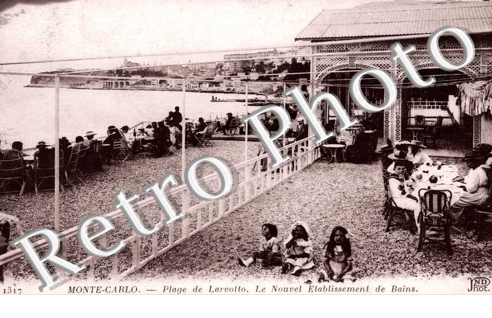 Plage de Larvolto. Le Nouvel, etablissement de Bains