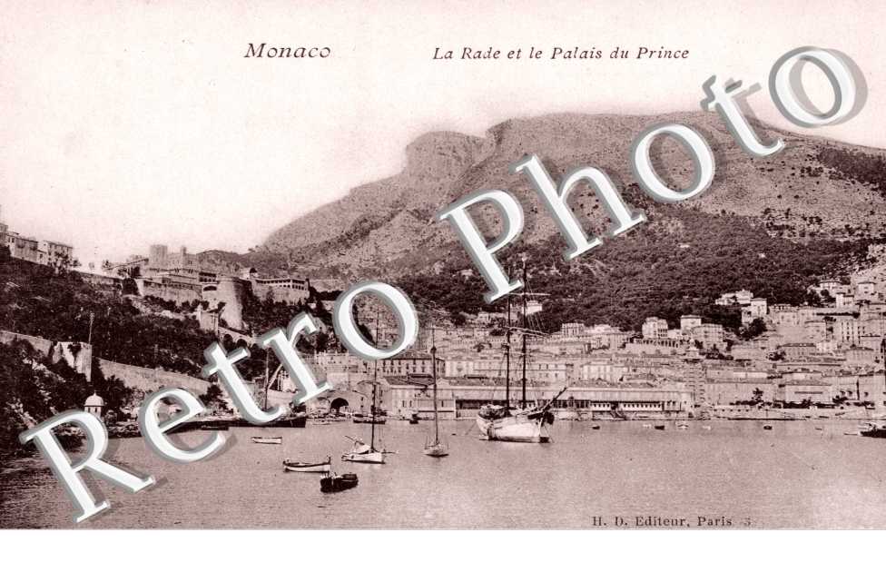 la rade et le palais du prince
