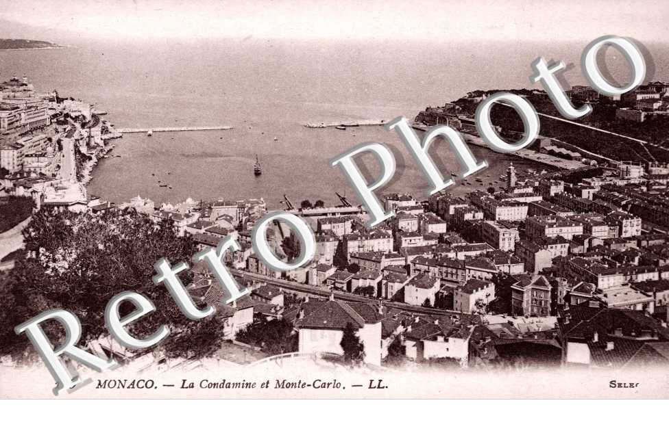 Vue sur la Condamine et Monte-Carlo