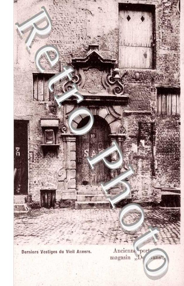 ancienne porte du magasin Ge Gans