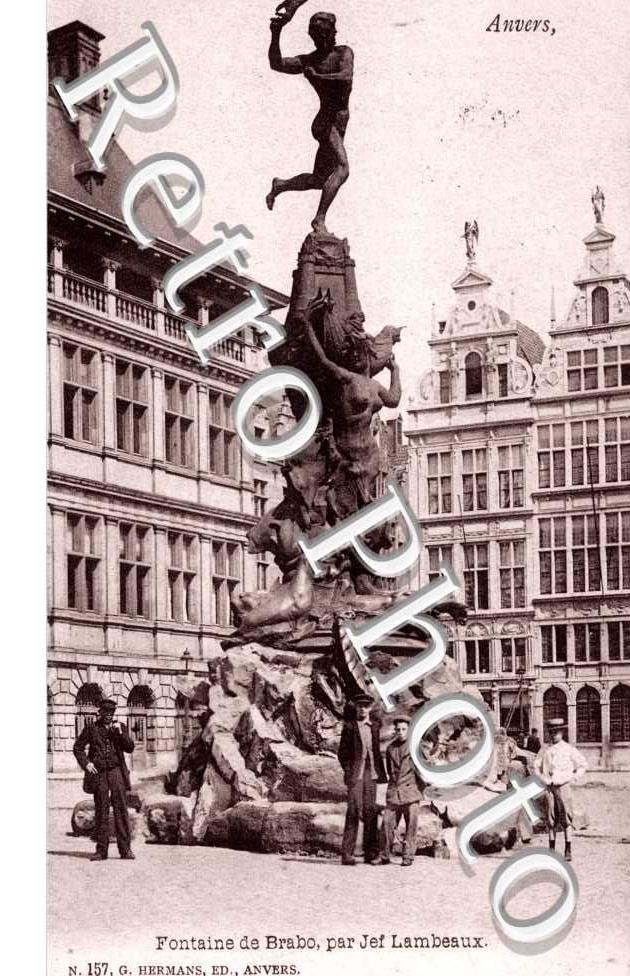 Fontaine de Brabo, par jef lamneaux